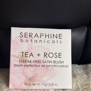 Seraphine Botanicals Tea + Rose Satin Blush - $32 value (New)
